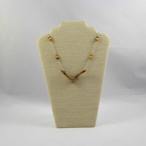 Collier en bois flotté