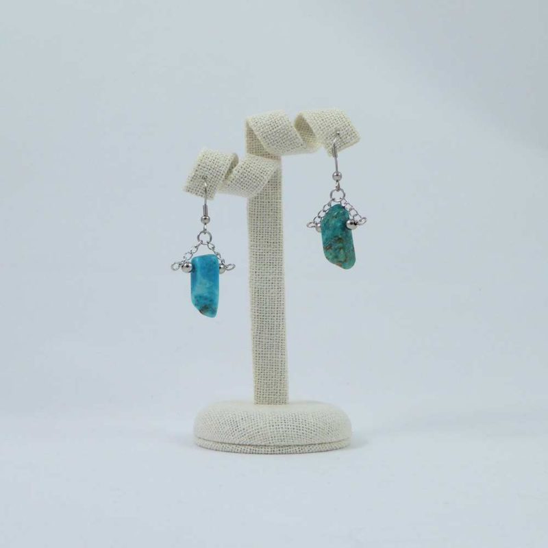 Boucles d'oreilles en jaspe