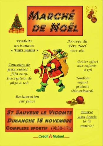 marche de noel st sauveur le vicomte 2018 