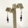 boucles d'oreilles en amethyste