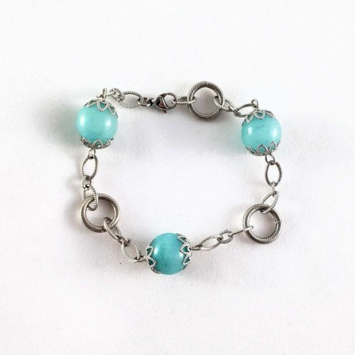 Bracelet en amazonite