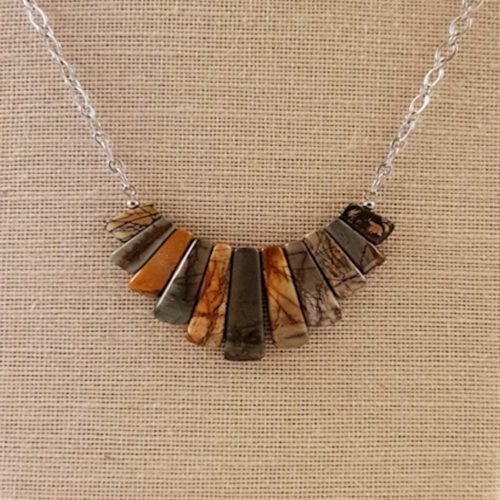 collier agate picasso