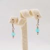 boucles d'oreilles en amazonite