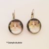 boucles d'oreilles personnalisées