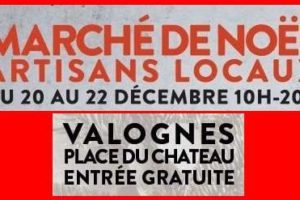 marché de noel valognes