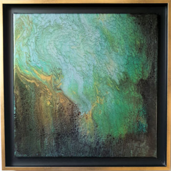 Peinture acrylique abstraite - "Abysses"