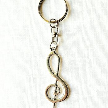 Porte clé - clé de sol