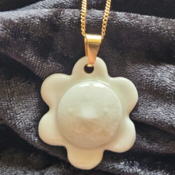 Collier en porcelaine Camille