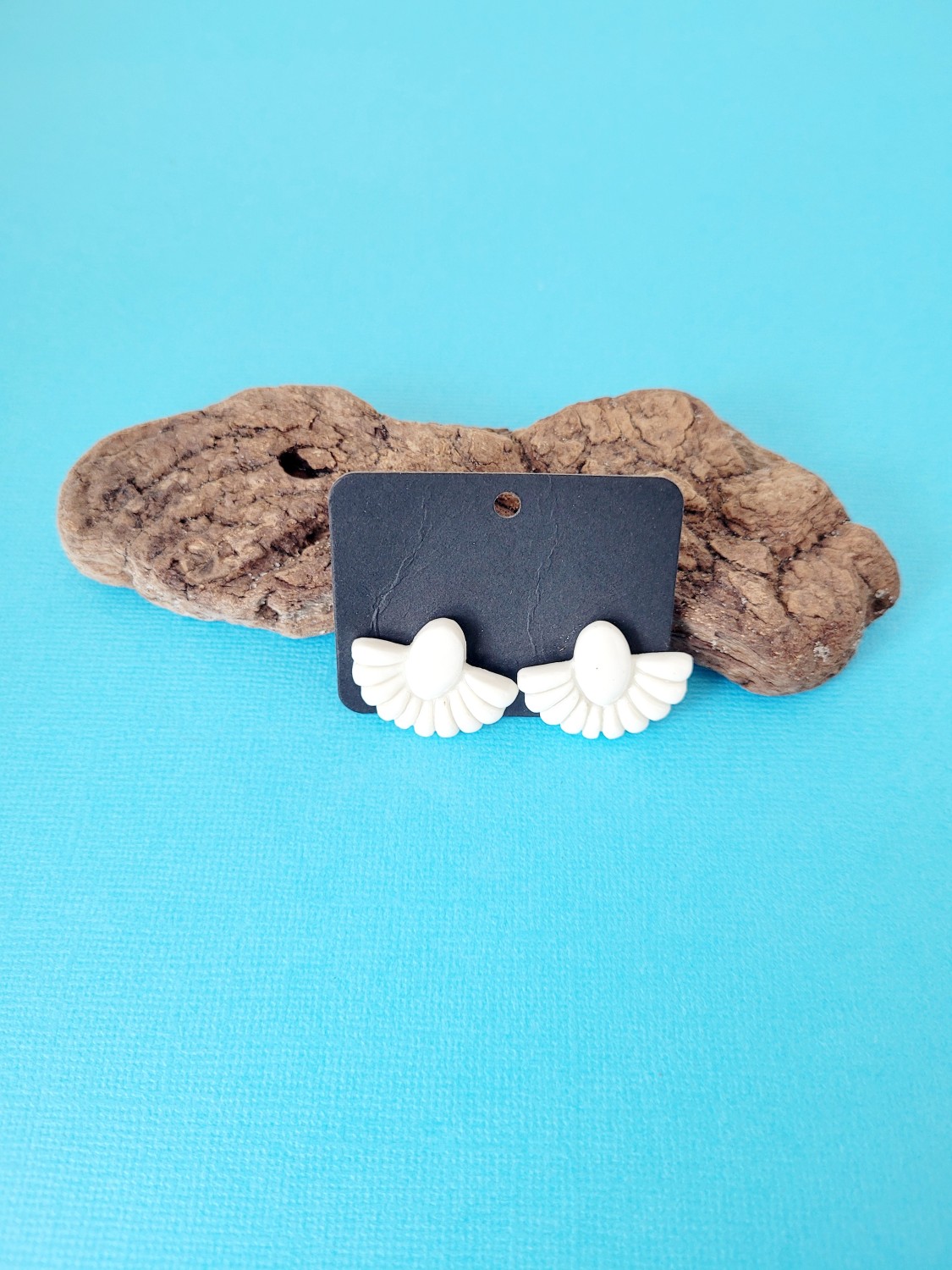 Boucles d'oreilles en porcelaine - Victoria