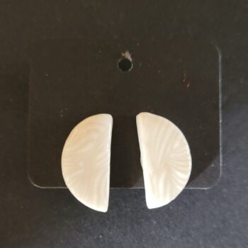 Boucles d'oreilles en porcelaine Doris