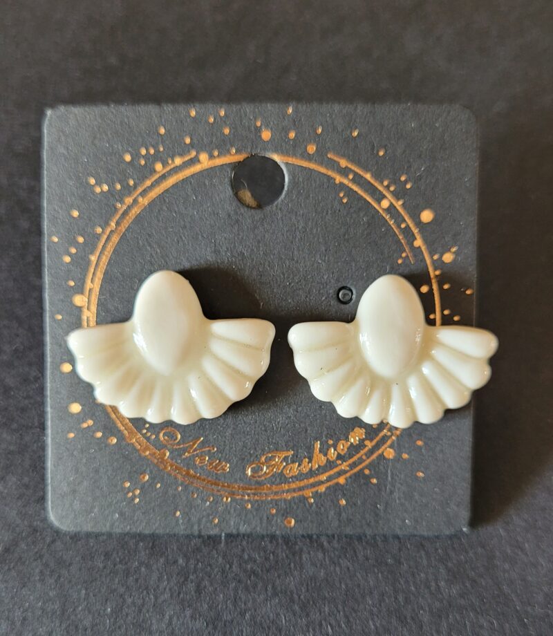 Boucles d'oreilles en porcelaine Victoria