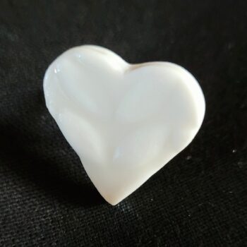 Bague Coeur en porcelaine