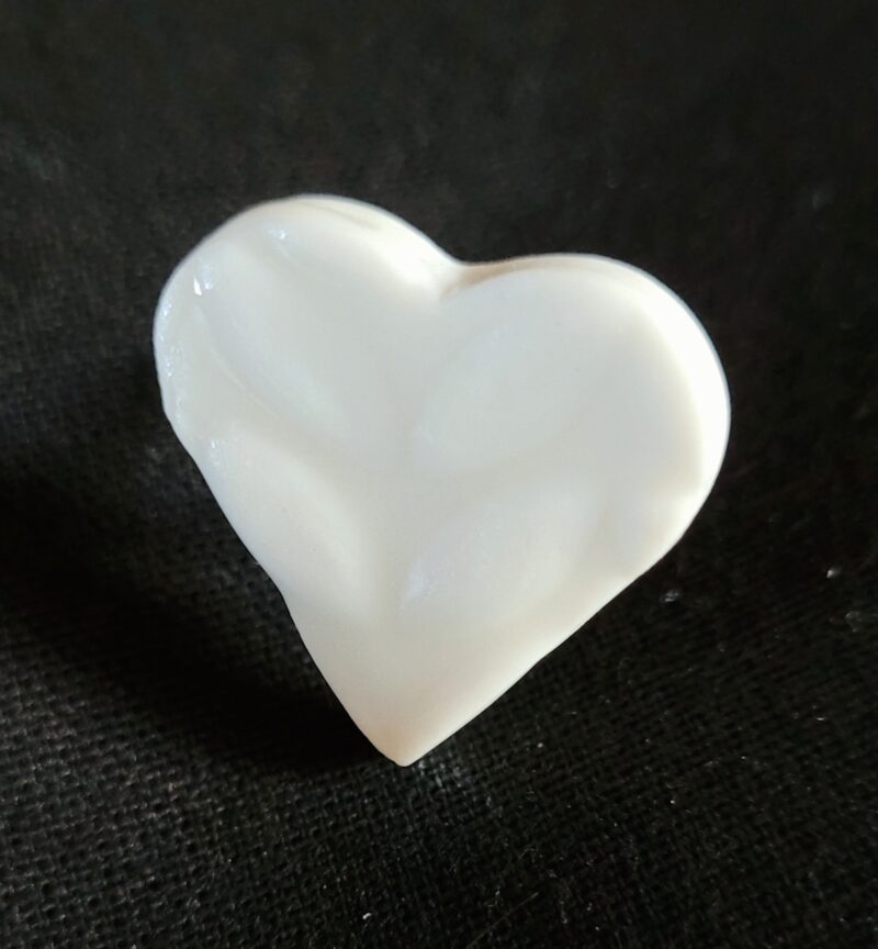 Bague Coeur en porcelaine