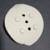 Porte savon "feuille" en porcelaine blanche – Image 2